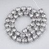 Electroplate Glass Beads Strands EGLA-T019-02I-2