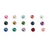 15 Colors Glass Pearl Beads HY-X0010-8mm-01-2