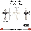 20Pcs Alloy Big Pendant FIND-SC0011-73-2