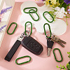10Pcs Alloy Spring Gate Rings FIND-TA0009-25B-5
