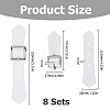 8 Sets PU Leather Sew on Toggle Buckles AJEW-HS0001-54B-2