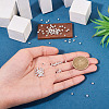 100Pcs Brass Pumpkin Beads KK-TA0008-55-6