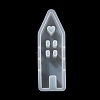 House Shape DIY Display Decoration Silicone Molds DIY-K073-08B-4