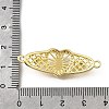 Brass Pave Cubic Zirconia Religion Connector Charms KK-Q066-16B-G-3