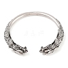 Tibetan Style Alloy Cuff Bangles BJEW-P337-03AS-2