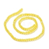 Electroplate Glass Beads Strands X1-EGLA-A034-T6mm-L02-2