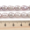 Natural Cultured Freshwater Pearl Beads Strands PEAR-P062-08E-5