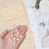 200Pcs 2 Styles Dyed Synthetic Coral Beads CORA-SP0001-21-3