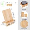 Bamboo Mobile Phone Holders AJEW-WH0248-138-2