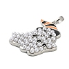 Halloween Brass Enamel Pendants KK-F915-02B-P-2