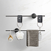 6Pcs PU Leather Towel Hook AJEW-CL0003-35A-7