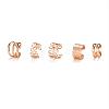 5Pcs Alloy Cuff Earrings WGB83F9-26-1