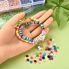 DIY Heishi Surfer Bracelet Making Kit DIY-YW0005-86-8