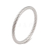 Non-Tarnish 304 Stainless Steel Twisted Ring Bangles for Women BJEW-Z064-02P-1