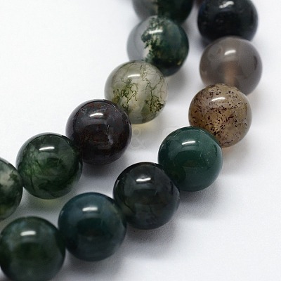 Natural Indian Agate Beads Strands X-G-I199-05-4mm-1