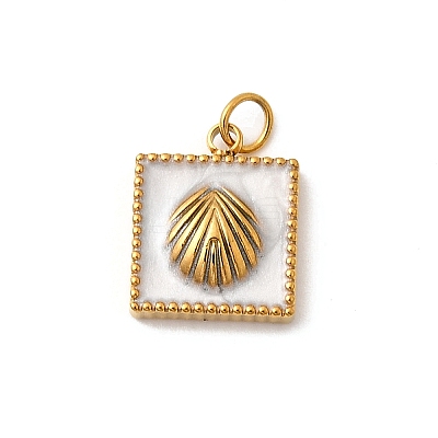 304 Stainless Steel Enamel Charms STAS-B093-09G-01-1