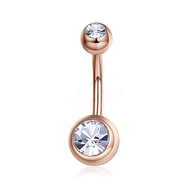 Brass Piercing Jewelry AJEW-EE0006-79RG-1