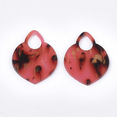 Cellulose Acetate(Resin) Pendants KY-T011-24D-1