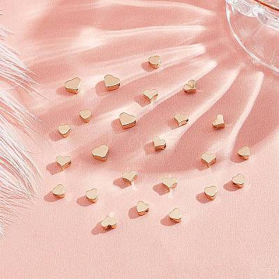 90Pcs 3 Style Brass Beads KK-PH0004-83-1