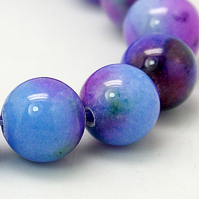 Jade Beads Strands X-G-D264-8mm-XH13-1
