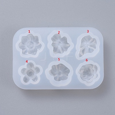 DIY Flower Silicone Molds DIY-D048-12B-1