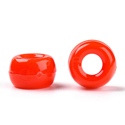 Opaque Plastic Beads KY-T025-01-F10-1