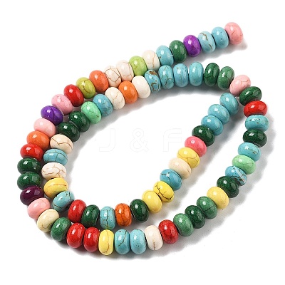Synthetic Turquoise Beads Strands X-G-B140-M01-1