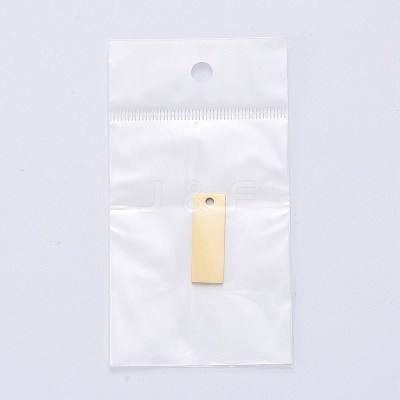 Ion Plating(IP) 304 Stainless Steel Pendants STAS-I140-22B-G-1
