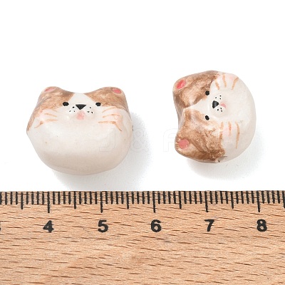 Handmade Polymer Clay Beads PY-CBABDB7-04F-1