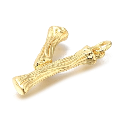 Rack Plating Brass Pendants KK-I721-01G-Y-1