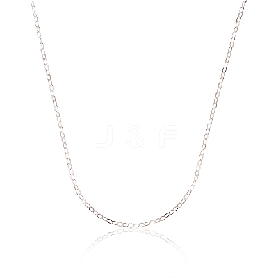 Brass Flat Oval Cable Chains CHC-CJ0001-01-RS-1