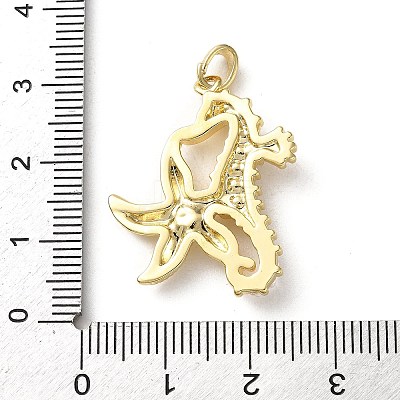 Plastic Imitation Pearl Pendants KK-P320-01E-G-1