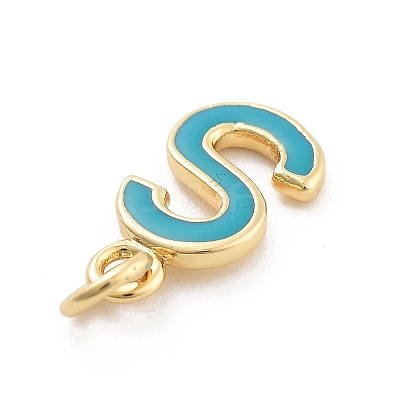 Rack Plating Brass Pendants KK-C065-03S-G-1