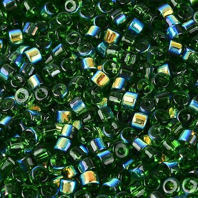 FGB Transparent Colours Glass Seed Beads SEED-Q040-07A-B07-1