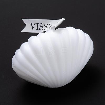 Shell Shaped Aromatherapy Smokeless Candles DIY-C001-06F-1