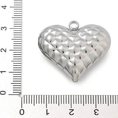 Anti-Tarnish 304 Stainless Steel Pendants STAS-M084-03C-P-1