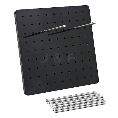 1Pc Square Acrylic Crochet Blocking Board FIND-CA0006-58-1