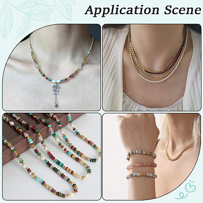 3 Strands Imitation Jade Glass Beads GLAA-PA0001-36A-01-1