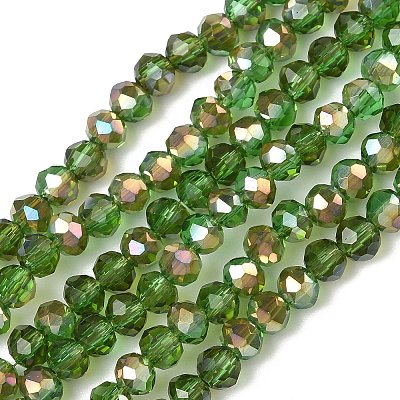 Electroplate Glass Beads Strands LS-EGLA-A034-T4mm-J05-1