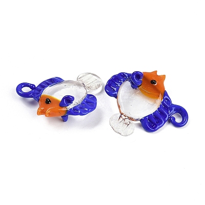 Handmade Lampwork Pendants LS-LAMP-I029-13C-1