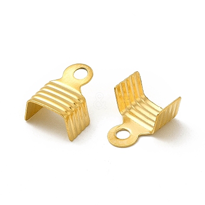 304 Stainless Steel Folding Crimp Ends STAS-P319-01G-1