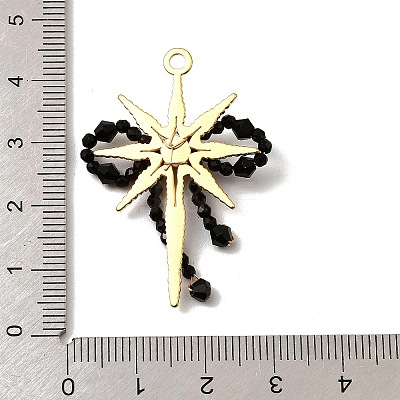 304 Stainless Steel with Acrylic Pendants STAS-Z148-05G-1
