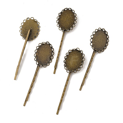 Iron Hair Bobby Pin Findings X-PHAR-Q039-AB-1