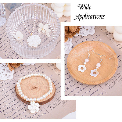 Natural Freshwater Shell Pendants SSHEL-KS0001-01-1