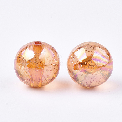 Transparent Acrylic Beads TACR-T006-01A-07-1