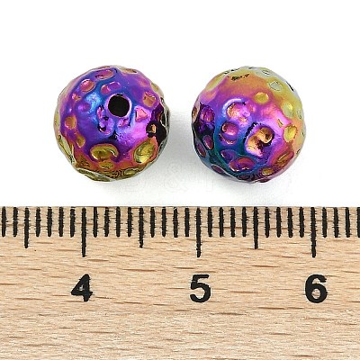 Textured 316 Surgical Stainless Steel Beads STAS-M106-01F-1