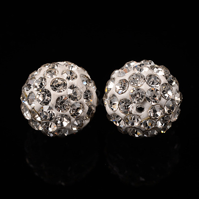 Pave Disco Ball Beads RB-H258-10MM-001-1