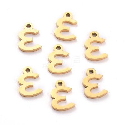 304 Stainless Steel Pendants STAS-F267-10E-G-1