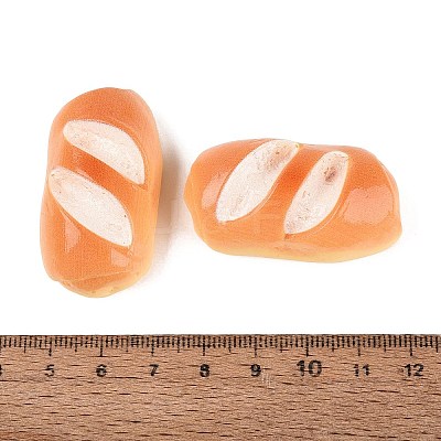 Opaque Resin Imitation Food Cabochons CRES-Q222-06B-1