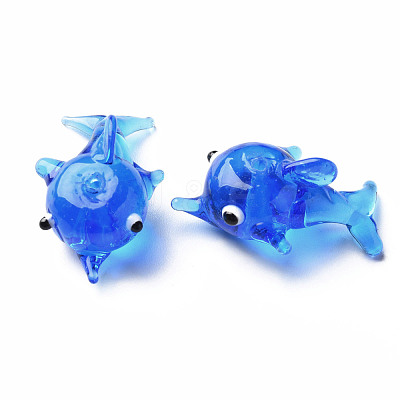 Handmade Lampwork Beads LAMP-T011-06-1